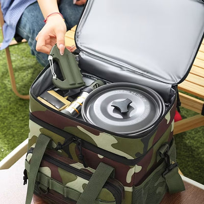 2 Layer Tactical Outdoor Picnic Lunch Bag