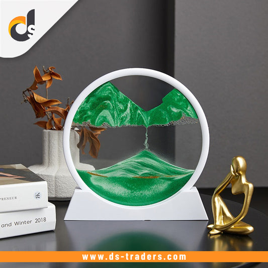 Elegant Home & Office Desktop Hour Glass Stand