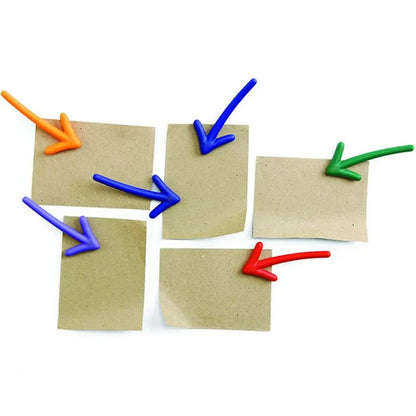 Pack Of 6 - 3D Arrow Fridge Magnet Creative Stickers