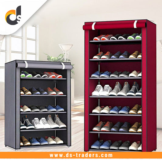 Cabinet Shoes Organizer With Dust Proof Cover