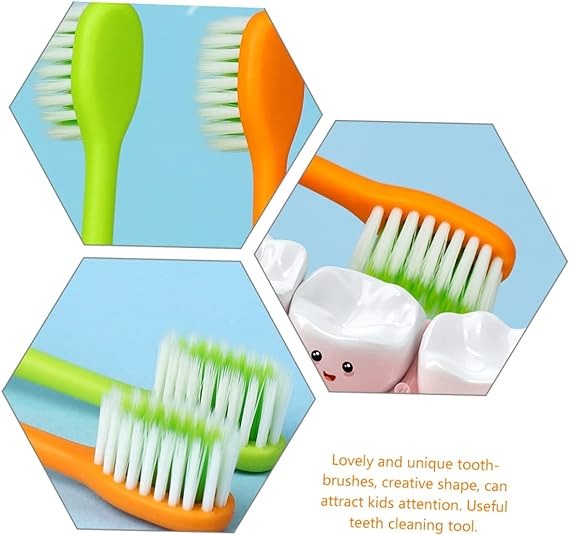 Cute Carrot Shape Kids Toothbrush