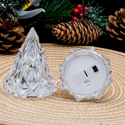 Crystal LED Tree Shape Candle Light