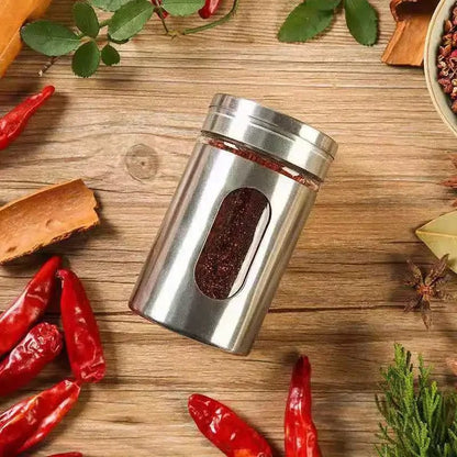 Stainless Steel Pepper Salt & Spice Jar