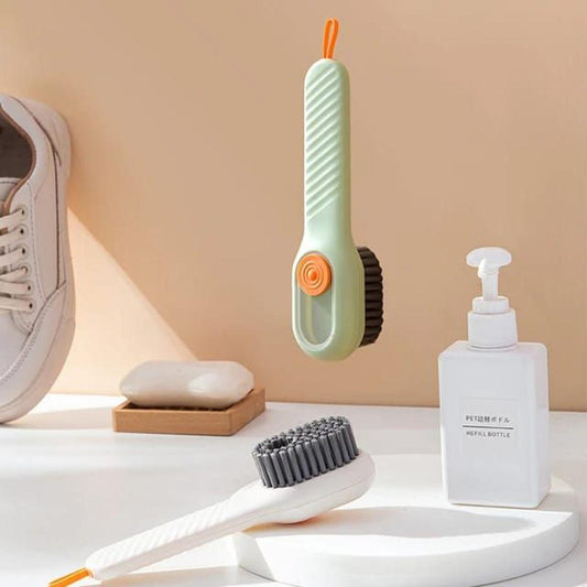 Multifunctional Cleaning Brush with Liquid Compartment