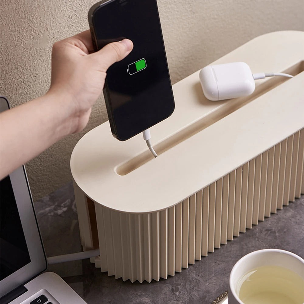 Plastic Cable Storage Organizer Box