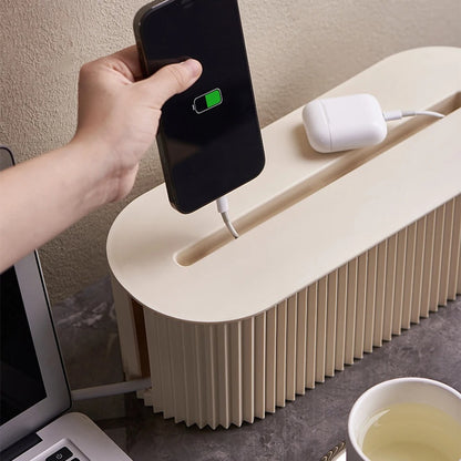 Plastic Cable Storage Organizer Box