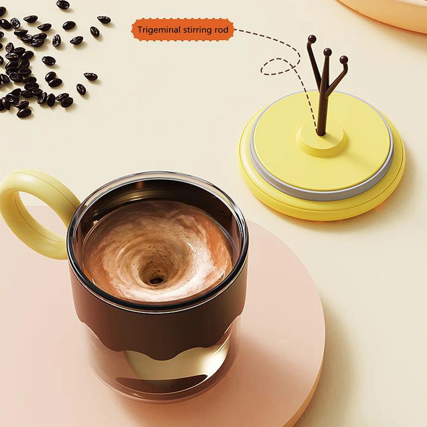 Rechargeable Self Steering Mug