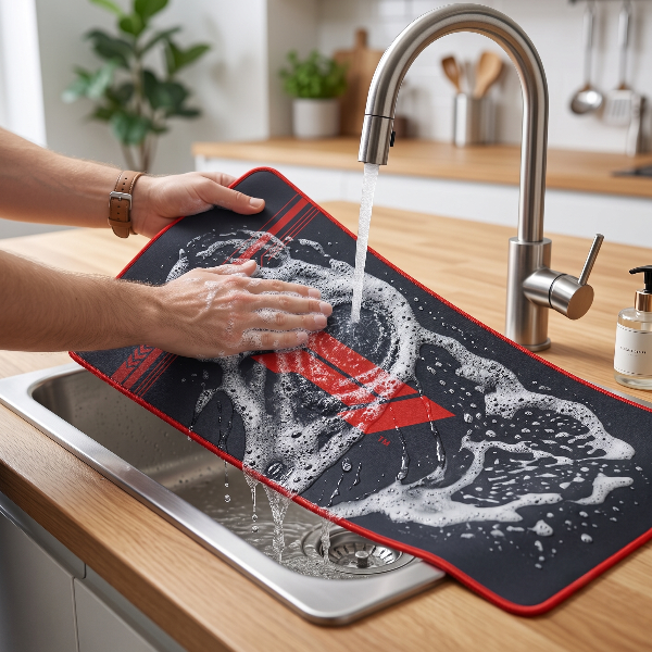 Smooth Gaming Keyboard Desk Mat (Random Design)