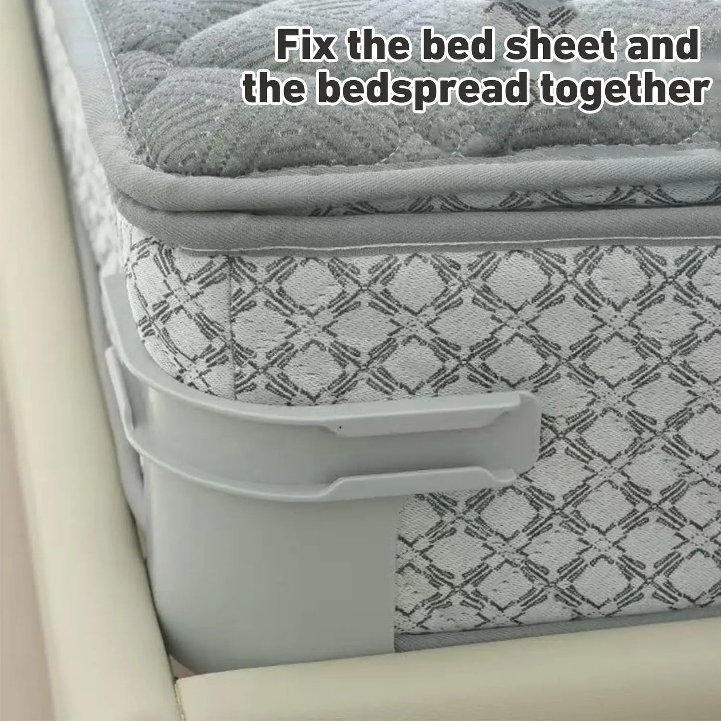 4PCs Bed Sheet Fixing Invisible Clip