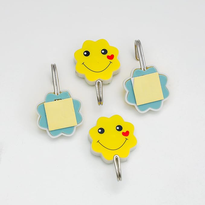 5PCs Set Emoji Self Adhesive Wall Hook