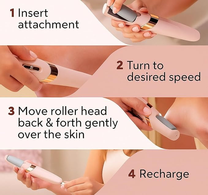 Rechargeable Foot File Callus Remover