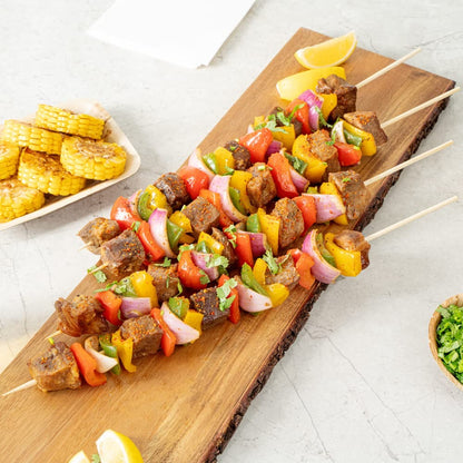 Pack Of 50 Wooden Skewers Sticks BBQ.