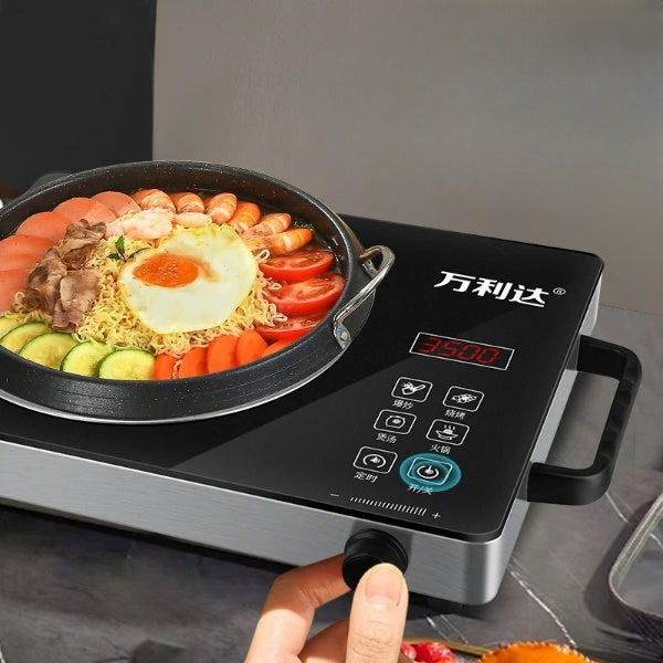 Electric Single Burner Stove with Timer Touch