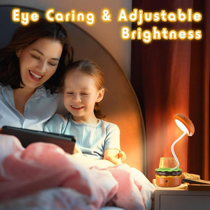 Rechargeable Burger Shape Table Lamp