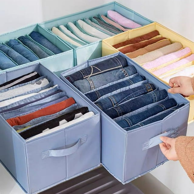 7 Grid Multi-Purpose Cloths Organizer Box