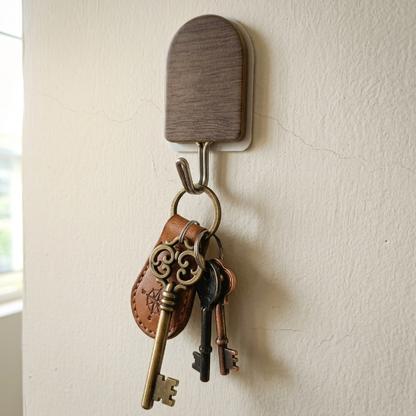 9PCs Set Wooden Self-Adhesive Wall Hook