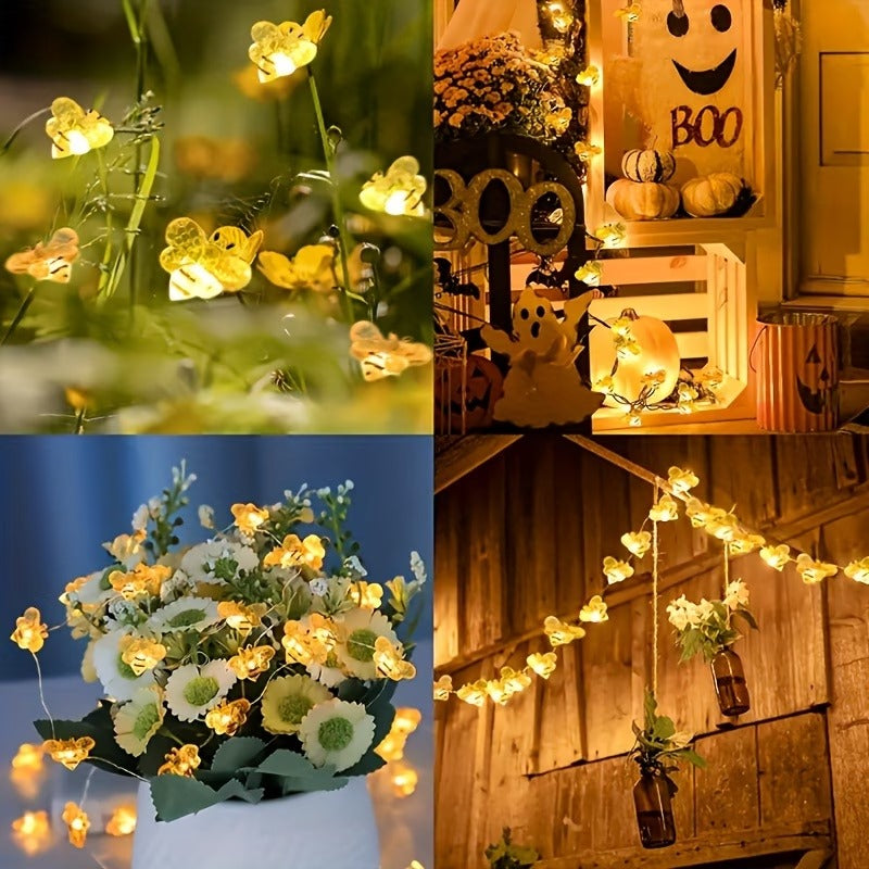 Honey Bee Decorative LED String Lights