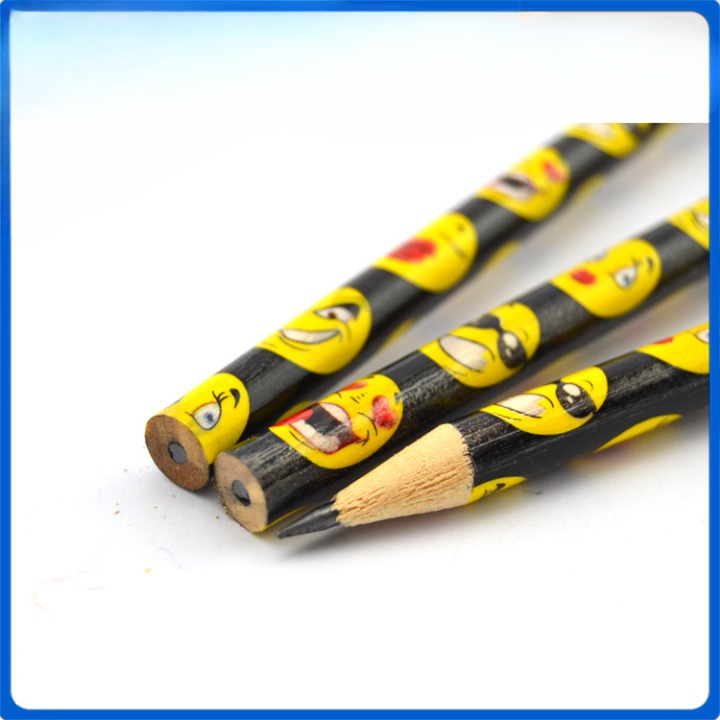 Pack Of 3 Smiley Face Eraser And Pencil