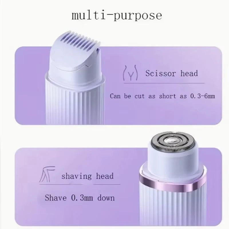 2 in 1 Rechargeable Double Head Hair Trimmer