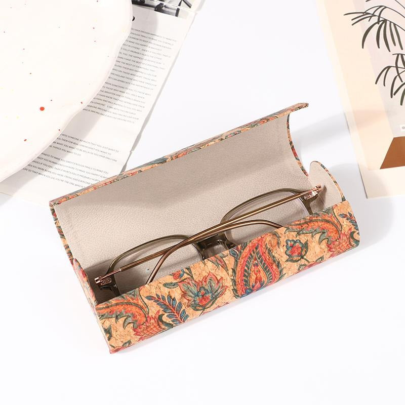 Portable Retro Glasses Storage Case