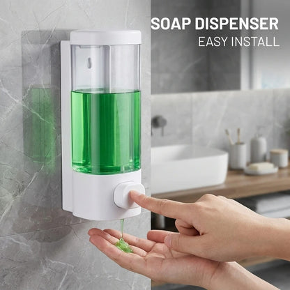 Wall-Mounted Manual Press Soap Dispenser