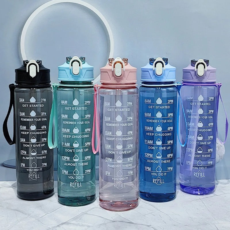 900ML Leak Proof Sports Water Bottle