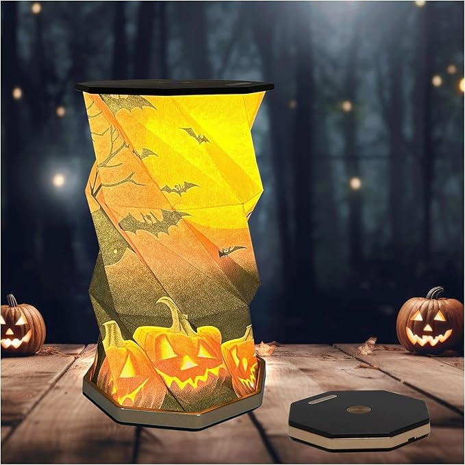 USB Rechargeable Foldable Paper Table Lamp