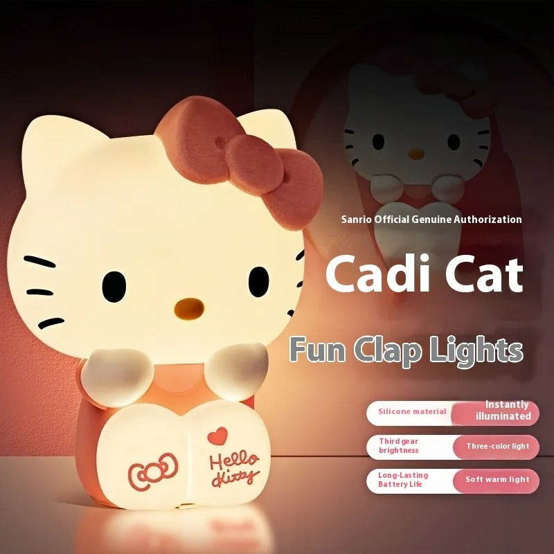 Rechargeable Kitty Soft Touch Night Light