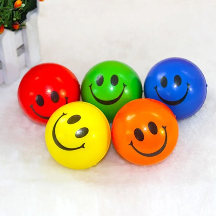 Pack Of 2 - Fun Stress Relief Hand Exercise Ball  (Random Design)