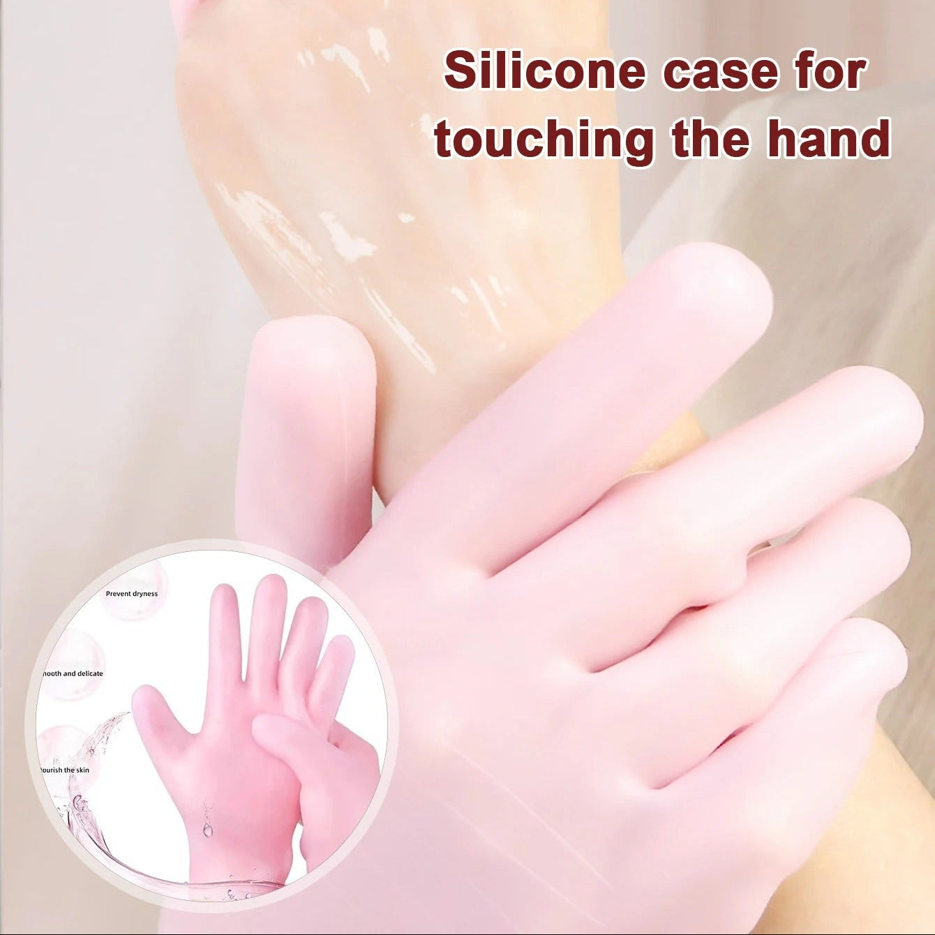 Silicone Hand Moisturizing Lotion Gloves