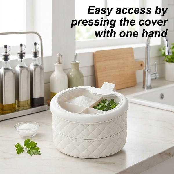 4-in-1 Kitchen Spice Storage Box