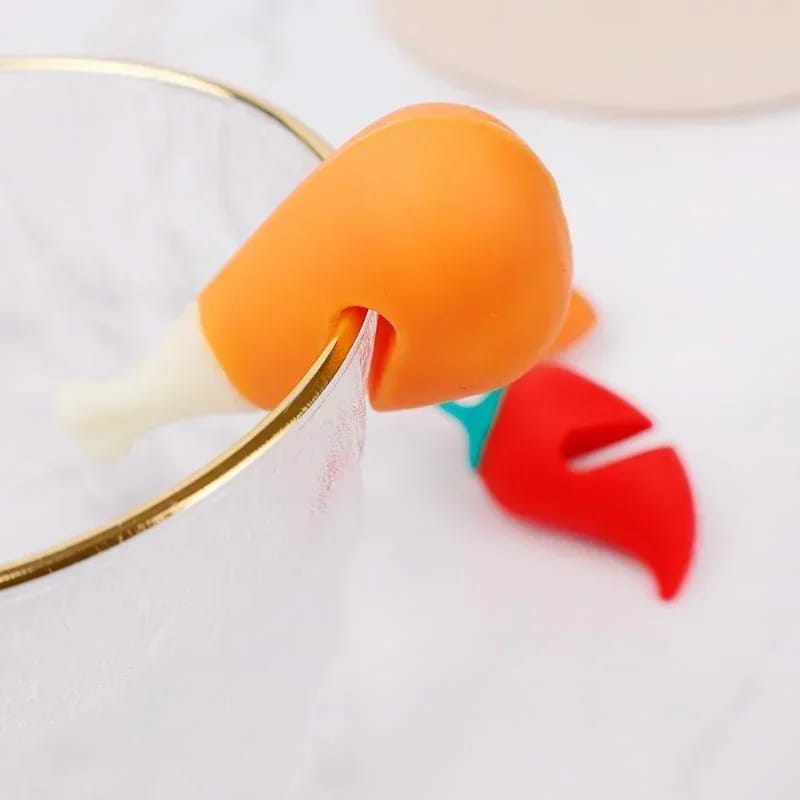 Silicone Carrot Pot Lid Holder