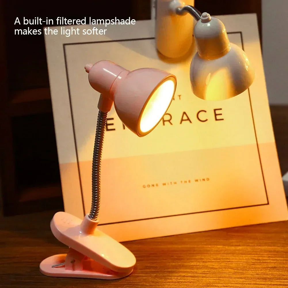 Portable Mini LED Book Light with Clip