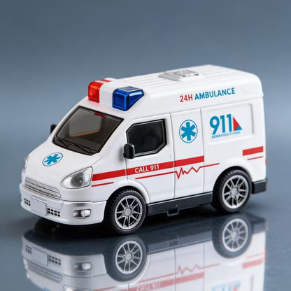 Ultimate Emergency Ambulance Toy (Random Color)