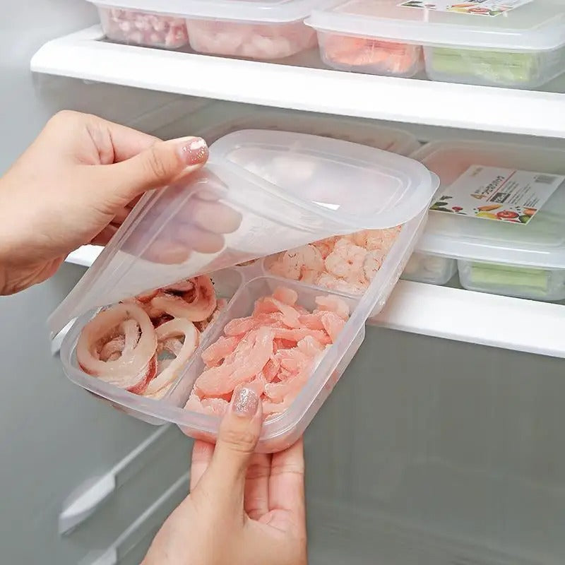 4 Grid Portable Food Storage Box