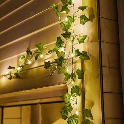 Green Artificial Hanging Strip Light (2 Meter)
