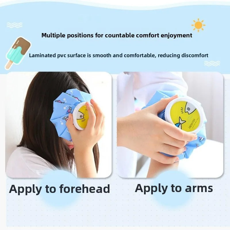 Portable Reusable Cute Hot & Cold Icebag