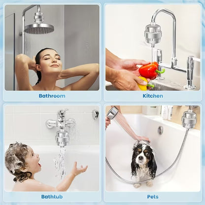 15 Layer Shower Head Water Purifier
