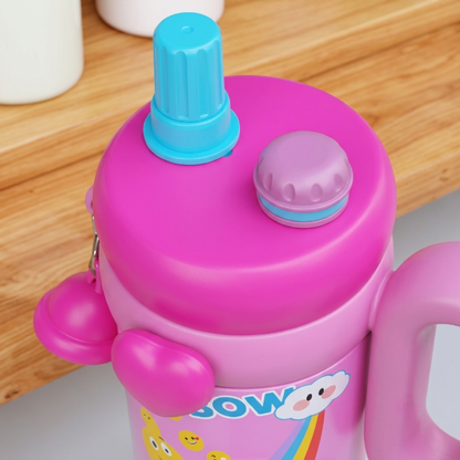 Cute Cartoon Dual Drinking Tumbler