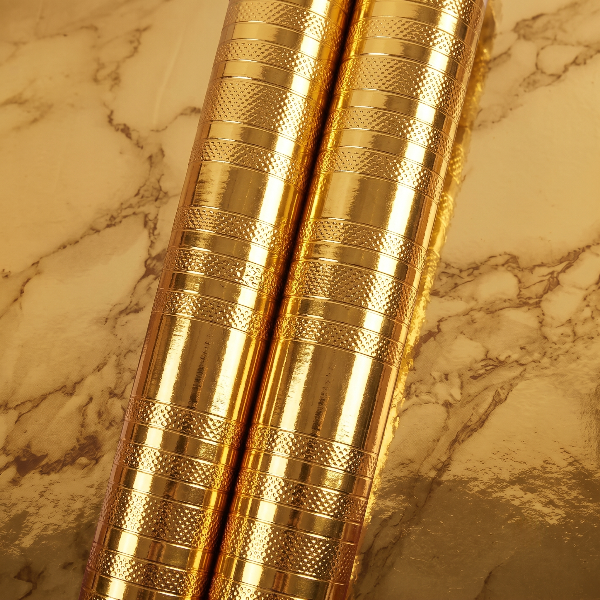 Self Adhesive Golden Ray Marble Sheet
