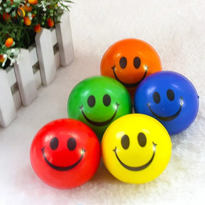 Pack Of 2 - Fun Stress Relief Hand Exercise Ball  (Random Design)