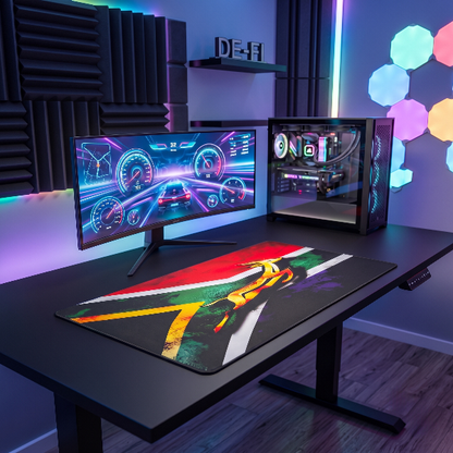 Smooth Gaming Keyboard Desk Mat (Random Design)