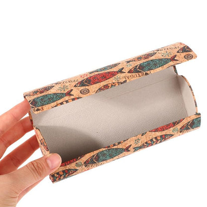 Portable Retro Glasses Storage Case