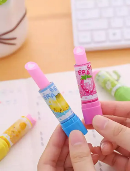 Cute Fancy Lipstick Design Eraser