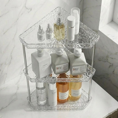 Multipurpose Triangle Acrylic Storage Rack