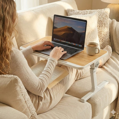Foldable Wooden Laptop Table For Bed