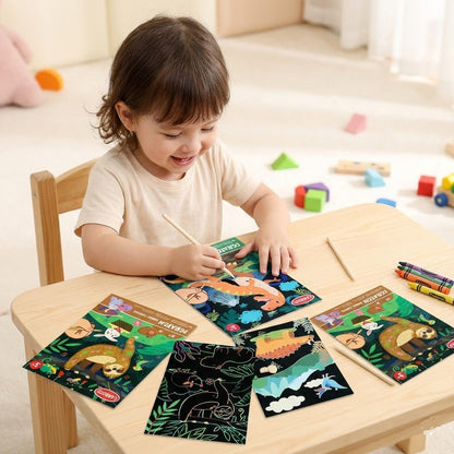 Kids Scratch Drawing Cards (8PCs Random)