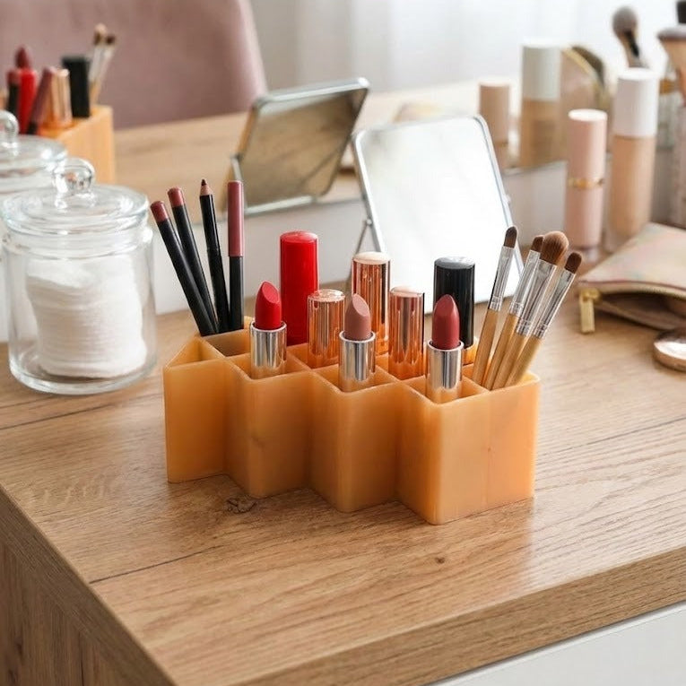 12 Grid Plastic Lipistic Organizer