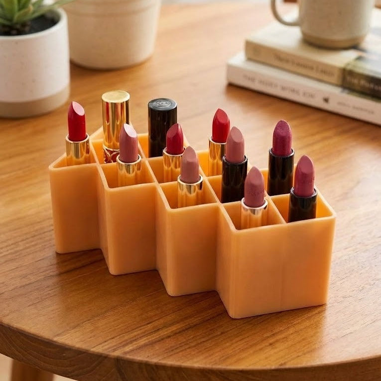 12 Grid Plastic Lipistic Organizer