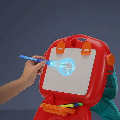 4in1 Kids Projector Easel Board Set